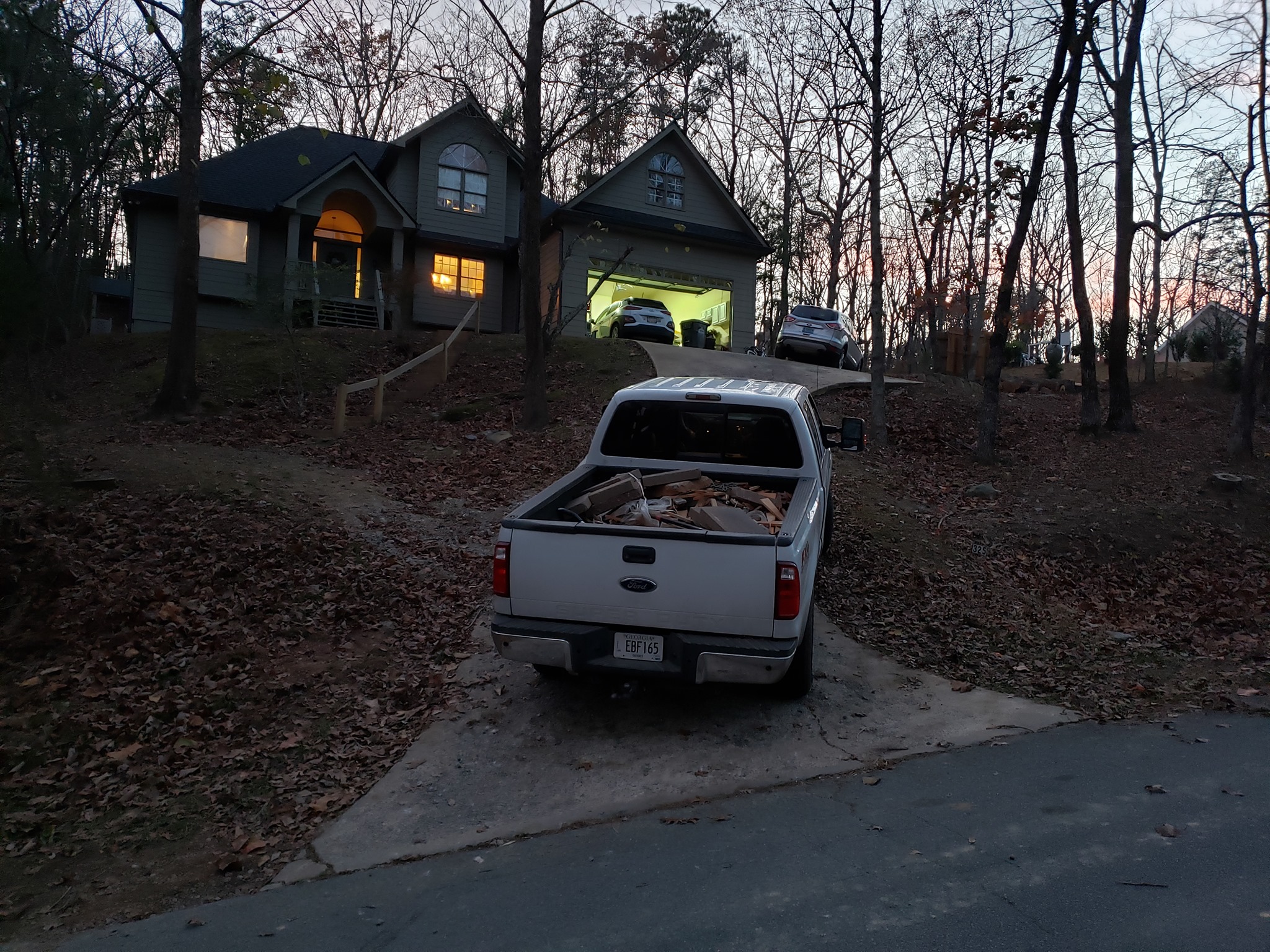 Before Driveway Makeover – Canton