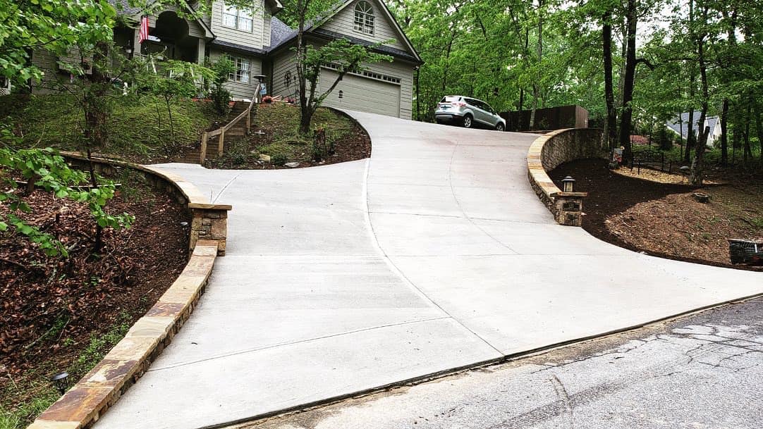 After Driveway Makeover – Canton